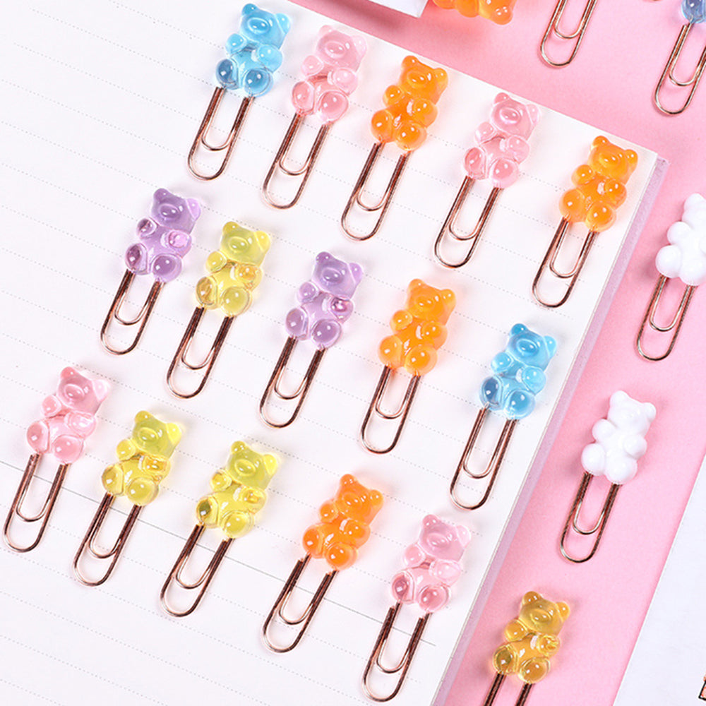 Gummy Bear Paper Clips