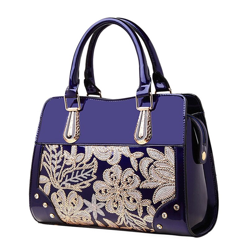 Sequin Flower Handbags