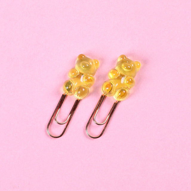 Gummy Bear Paper Clips