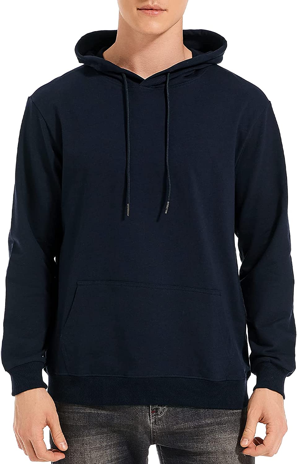 Blue Cotton Hoodie