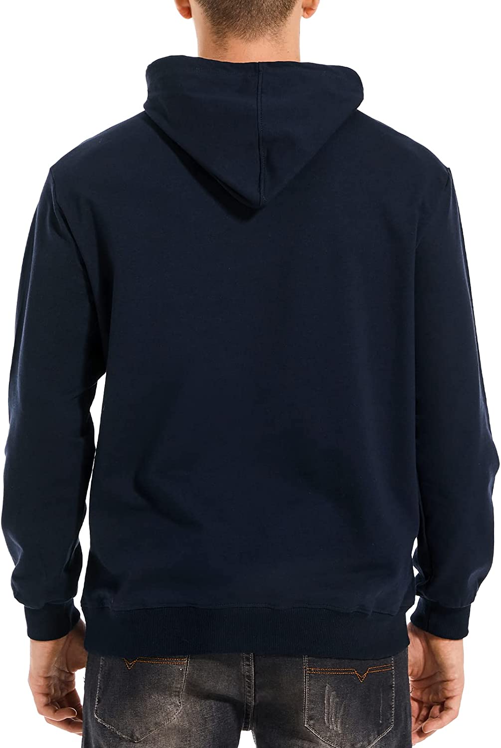 Blue Cotton Hoodie