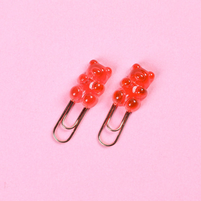 Gummy Bear Paper Clips